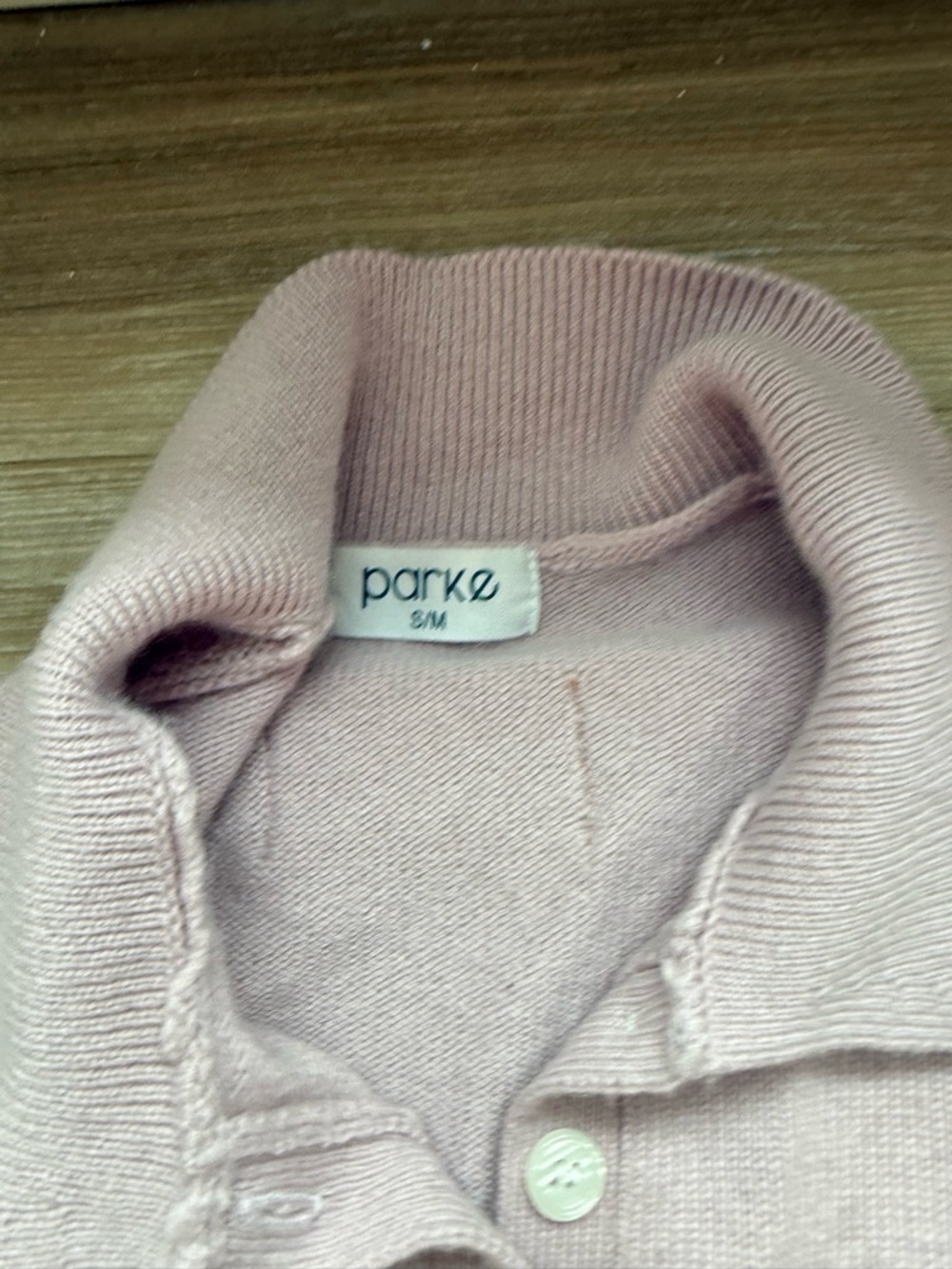 PARKE Women's Pink Knit Sweater - S/M